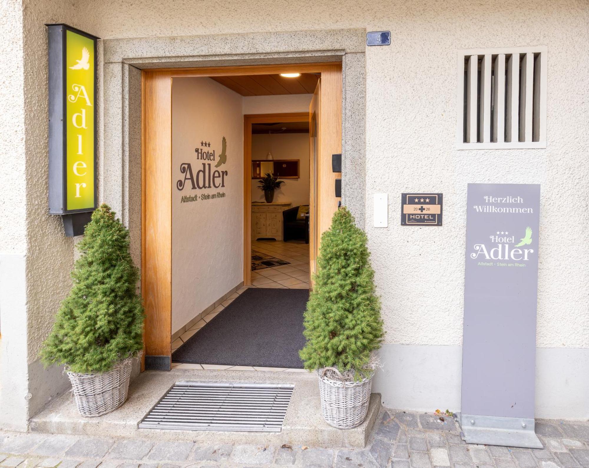 Hotel Adler Stein Am Rhein Exterior foto